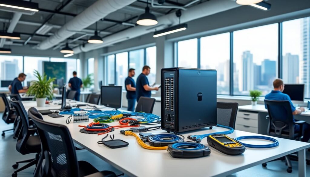 découvrez les étapes essentielles pour préparer efficacement l’arrivée de la fibre optique dans vos locaux professionnels et garantir une installation rapide et sans souci.