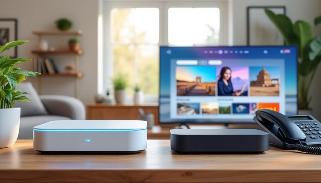 découvrez notre comparatif des box internet pure et des offres triple-play incluant la téléphonie. trouvez la meilleure solution adaptée à vos besoins pour une connexion rapide et des services complets.