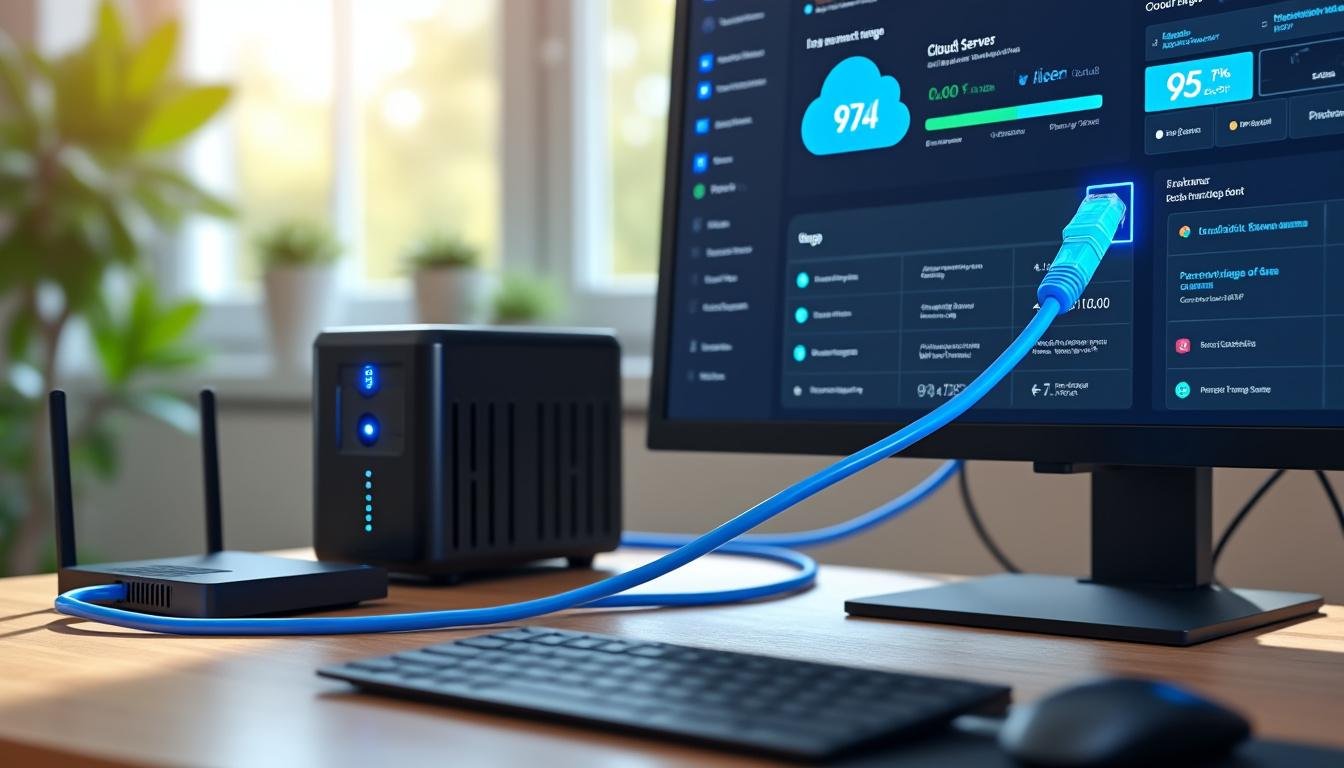 profitez d'une sauvegarde automatique de vos données à domicile grâce à une connexion fibre ultra-rapide, garantissant sécurité et rapidité pour vos fichiers importants.